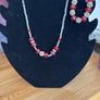 Beaded Glittery Necklace/Bracelet/Earrings Image 5