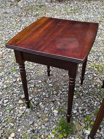 Vintage Mid-Century Mahogany Nest of 3 Tables