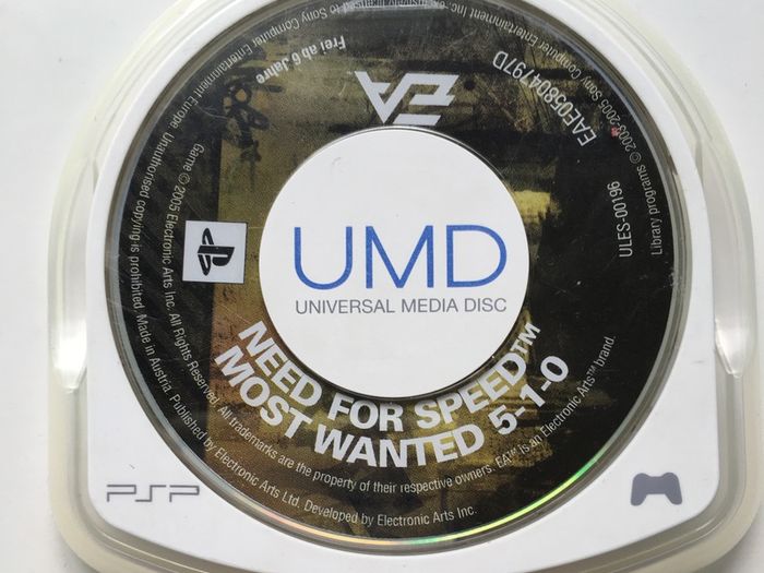 Need For Speed: Most Wanted 5.1.0 [2005] (PSP UMD Game)