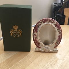 Masons Mandalay Red Oval Picture Frame