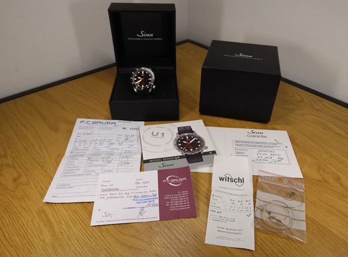 Sinn U1 Watch Full Set