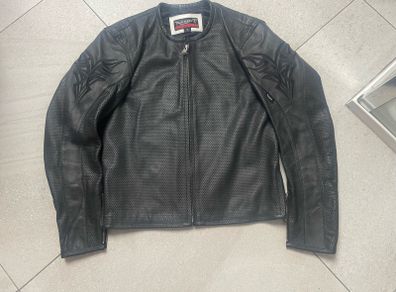 jacket triumph leather vented