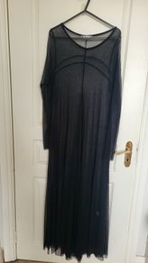 Sheer Mesh Maxi Dress