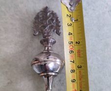 Rare find  Vintage Silver Color Surmadani Kohl Bottle With Stick, Eye Liner Pot Surma dani Box, arabic Kohl bottle flask islamic eye Make Up Bottle