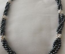 Vintage 3-Strand Pearl Necklace