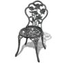 Bistro Chairs 2 pcs Cast Aluminium Green Image 6