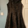 Voodoo Vixen black and red midi dress in XL Image 2