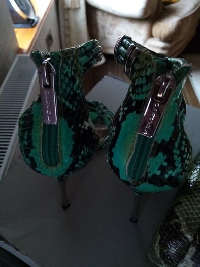 Carvela Heels and matching clutch Postage included