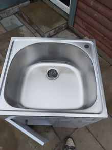 utility room sink and unit