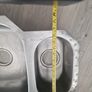 Under worktop Two bowl kitchen sink in great condition Image 4