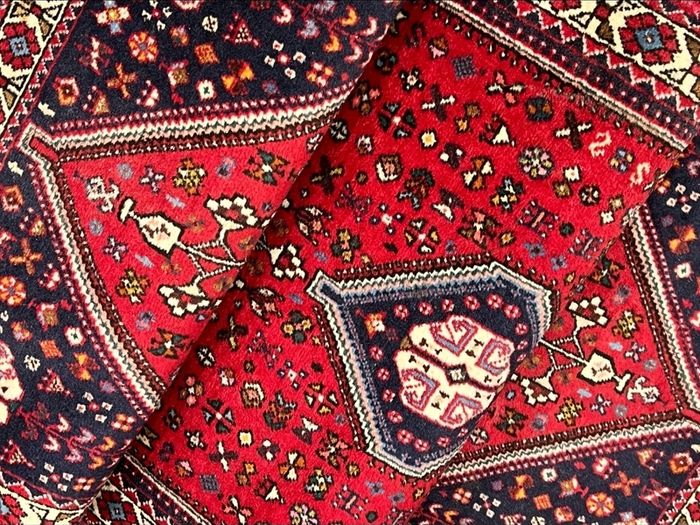 Colourful Persian Abadeh Matching Persian Rug and Persian Runner Carpet