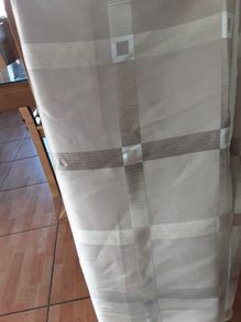 90x90 Gold Pattern Curtains