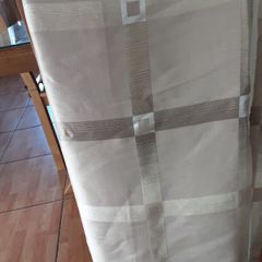 90x90 Gold Pattern Curtains