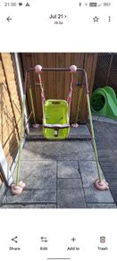 Baby garden swing
