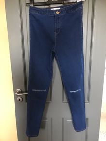 Zara girls indigo jeans aged 10 years