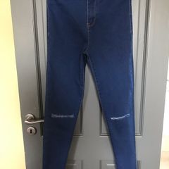 Zara girls indigo jeans aged 10 years