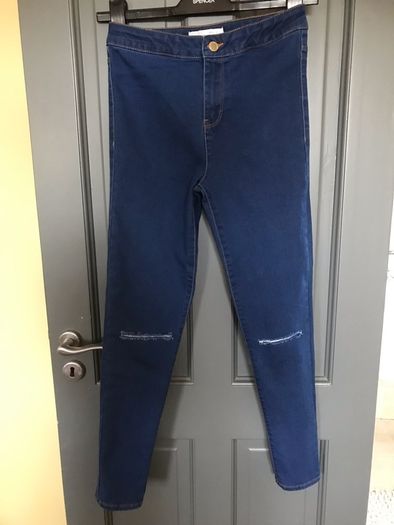 Zara girls indigo jeans aged 10 years