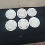 6 china mix and match saucers postage possible Image 4
