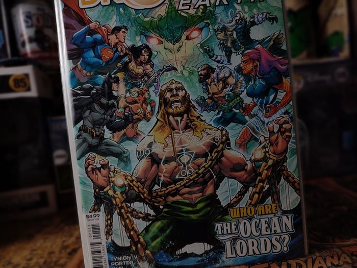 Justice League and Aquaman ! Drowned Earth ! ONE-SHOT ! 2018 ! by DC Comics !