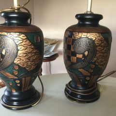 Lighting - Vintage Table Lamps X 2
