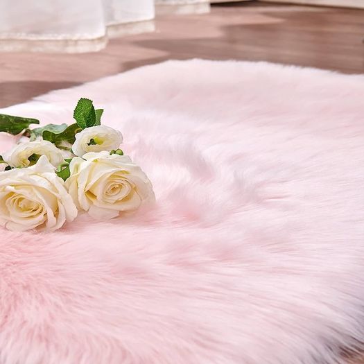 Super Soft Fluffy Faux Sheepskin Rug, Shaggy Silky Plush Carpet For Bedrooms Rugs Living Room Kids Rooms Decor Bedside Rugs MULTIPLE SIZES/COLOURS AVAILABLE (FREE SHIPPING)