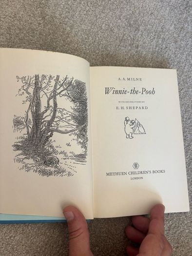 Vintage Winnie The Pooh 1974 Book
