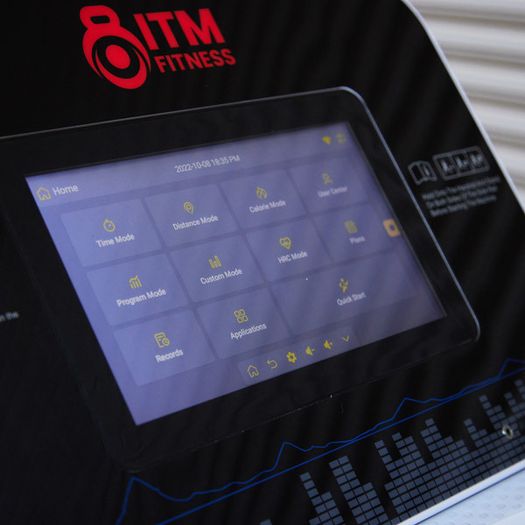 C66 Commercial SMART Treadmill with 1YR Warranty, 3HP Motor 18KM PER HOUR, WiFi Colour Touchscreen Media Player, Watch Netflix, YouTube, etc, Download Any App, Flash Sale
