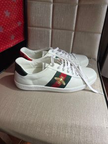 Gucci Ace leather trainers UK 8
