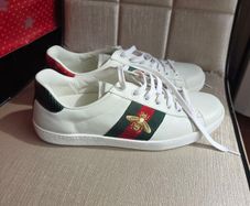 Gucci Ace leather trainers UK 8