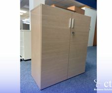 NEW Light Beech Storage Cabinets
