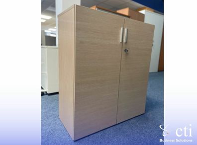 NEW Light Beech Storage Cabinets