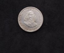 Vintage Counterfeit / Replica 1961 South Africa 50 Cents Coin - Curiosity Piece