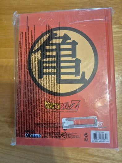 DragonBallZ Hardcover Journal/Notebook