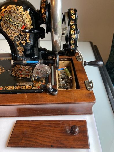 Jones Hand cranked Sewing Machine