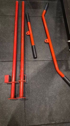 Power rack & Weights with pulley