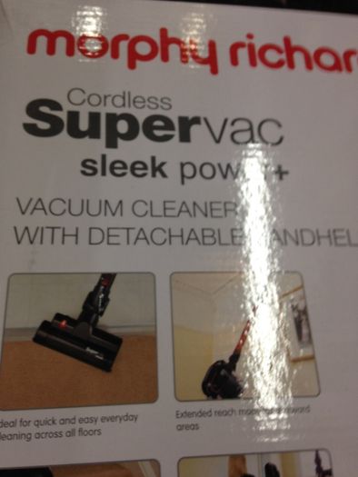 Cordless Vacuum Cleaner Run Time up to 40 Mins