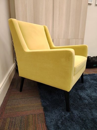 Ochre M&S Armchairs (4 available)