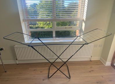 clothes airer + clothes rack