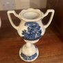 Blue Willow Sugar Bowl and Creamer Image 3