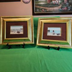 Charming Pair of Small Seascape Oil Paintings  Luciano Doulati, 1994
