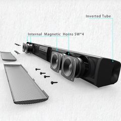 soundbar Soundbar Bluetooth Speaker Multifunctional Sound Desktop Wireless Portable Speaker Black NEW