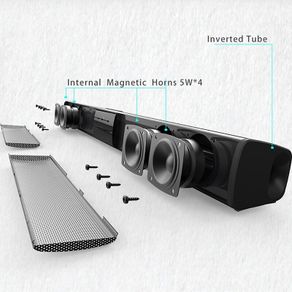 soundbar Soundbar Bluetooth Speaker Multifunctional Sound Desktop Wireless Portable Speaker Black NEW