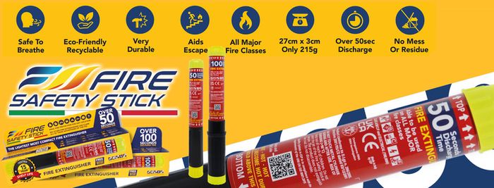 Fire Safety Stick - Compact Fire Extinguisher