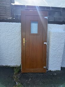 pvc front door