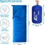 Envelope Sleeping Bag for Adults and Kids, Lightweight & Warm for Traveling, Camping, Hiking, Indoor & Outdoor Activities - 190 x 75cm (FREE POSTAGE) Image 2
