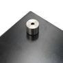 Kitchen Backsplash Black 90x50 cm Tempered Glass Image 4