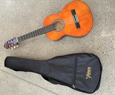 Valencia classical guitar with gig bag