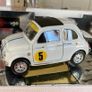 Fiat 500 Scale 1/16 lot of four Burago Rare Green and Taxi Image 3