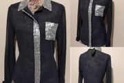 Ad Lib London Blouse Top, New With Tags,