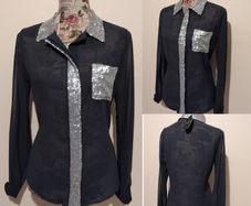 Ad Lib London Blouse Top, New With Tags,